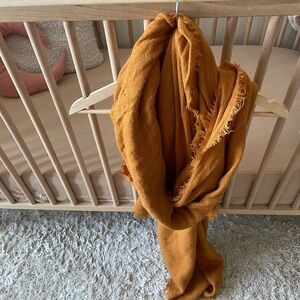 Zara Golden Yellow Scarf